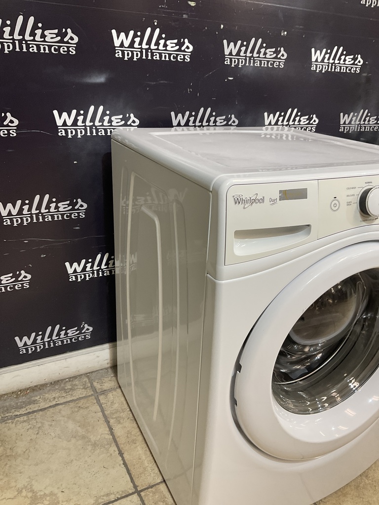 Whirlpool Used Washer front- load 27inches (white)