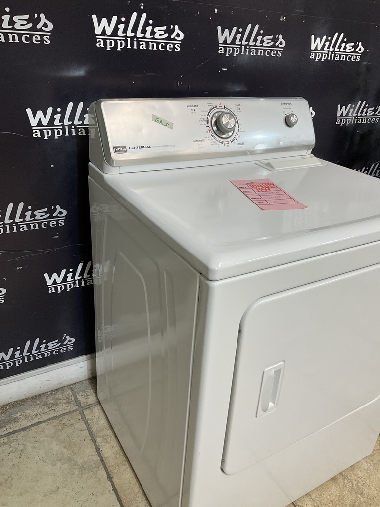Maytag Used Natural Gas Dryer 29inches (White) 
