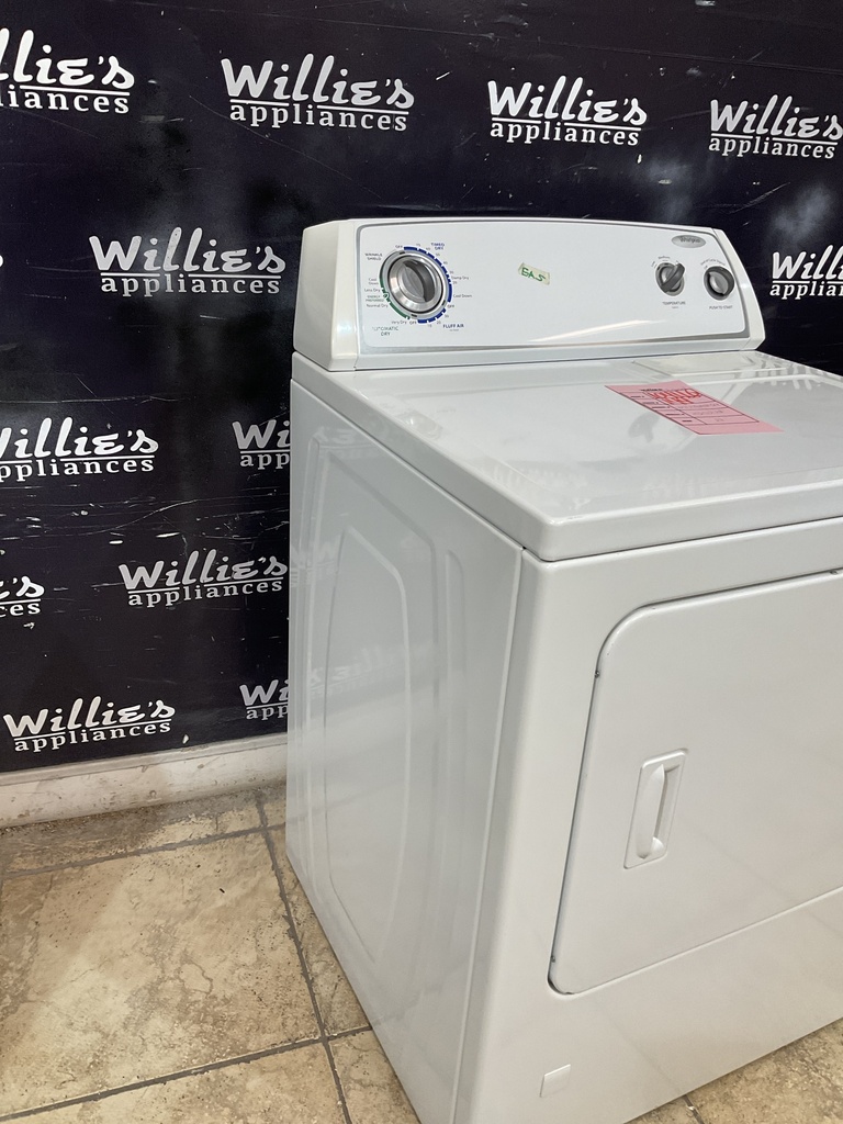 Whirlpool Used Natural Gas Dryer 29inches (White) 