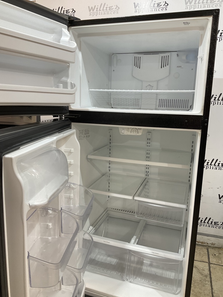 Frigidaire Used Refrigerator Top and Bottom 30x66 1/2” (Stainless Steel) 