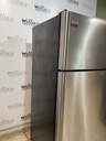 Frigidaire Used Refrigerator Top and Bottom 30x66 1/2” (Stainless Steel) 