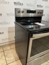Whirlpool Used Electric Stove 220volts (40/50 AMP) 30inches {no cord} (Stainless Steel) 