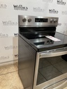 Whirlpool Used Electric Stove 220volts (40/50 AMP) 30inches {no cord} (Stainless Steel) 