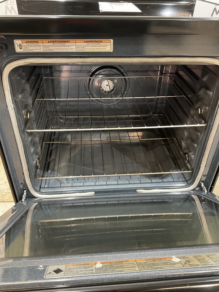 Whirlpool Used Electric Stove 220volts (40/50 AMP) 30inches {no cord} (Stainless Steel) 