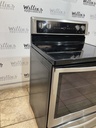Whirlpool Used Electric Stove 220volts (40/50 AMP) 30inches {no cord} (Stainless Steel) 