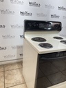 Hotpoint Used Electric Stove 220volts (40/50 AMP) 30inches {no cord} (Bisque/Black) 