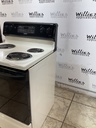 Hotpoint Used Electric Stove 220volts (40/50 AMP) 30inches {no cord} (Bisque/Black) 