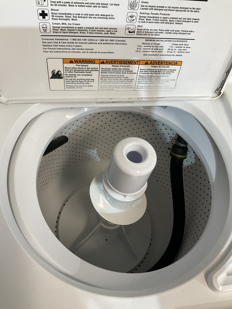 Whirlpool Use Washer Top-load 27inches (White)