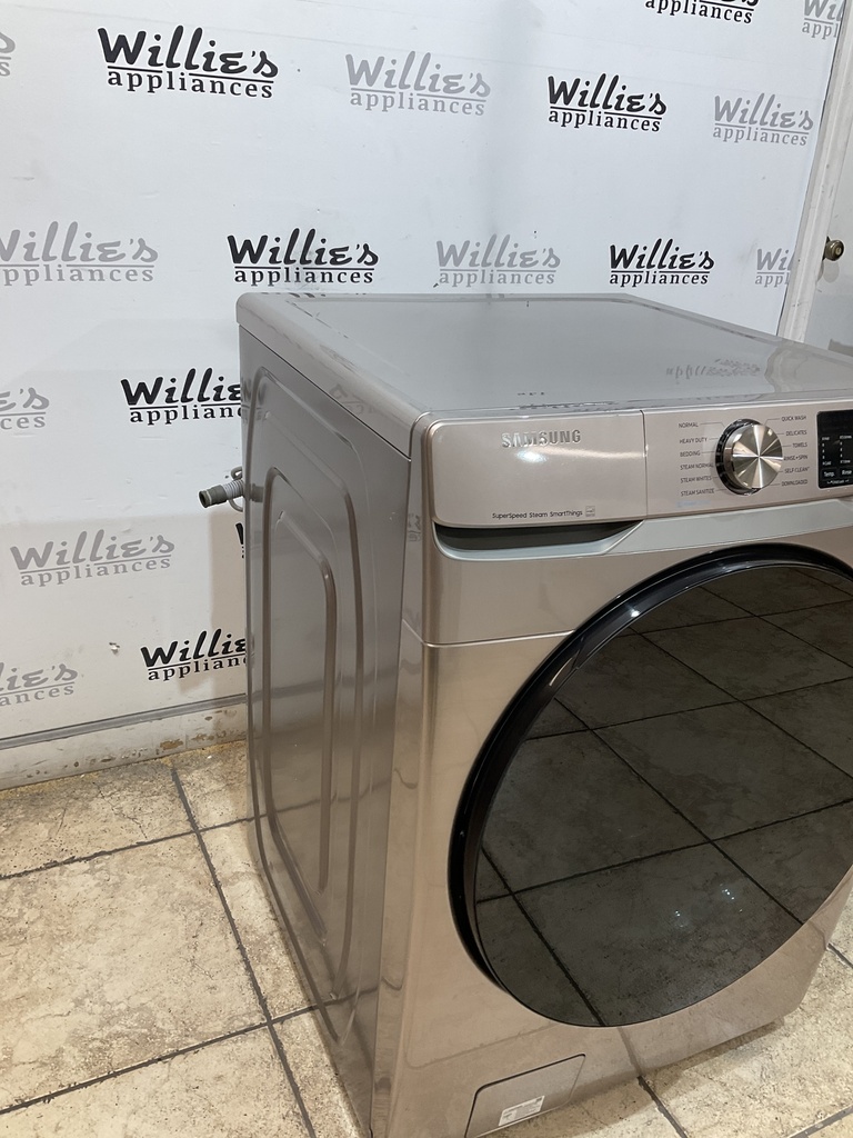 Samsung Used Washer Front-load 27inches (Champagne) 