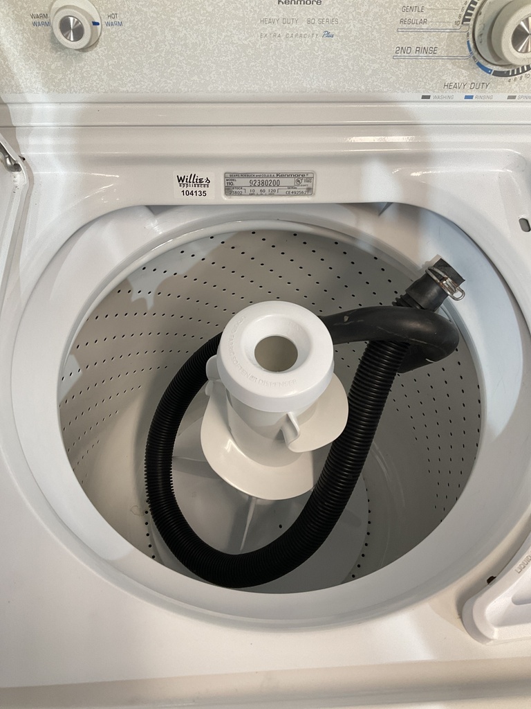 Kenmore Used Washer Top-load 27inches (White)