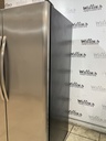 Frigidaire Used Refrigerator side by Side 36x69 1/2” (Stainless Steel) 