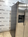 Frigidaire Used Refrigerator side by Side 36x69 1/2” (Stainless Steel) 