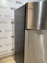 Frigidaire Used Refrigerator Top and Bottom 30x66 (Stainless Steel) 
