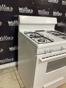 Frigidaire Used Natural Gas Stove 30inches (white) 