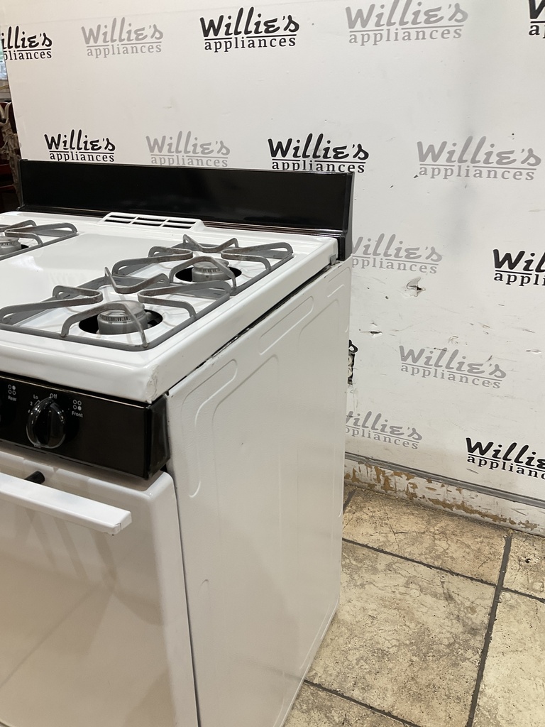 Hotpoint Used Natural Gas Stove 30inches (white/black) 