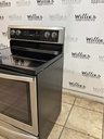 Whirlpool Used Electric Stove 220volts (40/50 AMP) 30inches {no cord} (Stainless Steel) 