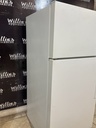Hotpoint Used Refrigerator Top and Bottom 28x61 1/2” (White) 