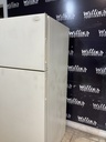 Kenmore Used Refrigerator Top and Bottom 28”x61 1/2” (Bisque) 