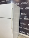 Ge Used Refrigerator Top and Bottom 28x61 1/2” (white) 