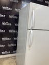 Frigidaire Used Refrigerator Top and Bottom 30x66 (White) 