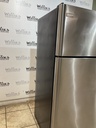 Frigidaire Used Refrigerator Top and Bottom 30x66 (Stainless Steel) 