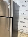 Frigidaire Used Refrigerator Top and Bottom 30x66 (Stainless Steel) 