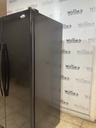 Whirlpool Used Refrigerator Side by side 36x69 1/2” (black) 
