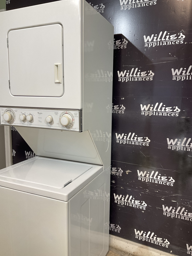 Whirlpool Used Electric Unit Stackable 24x71 {no cord} (white) 