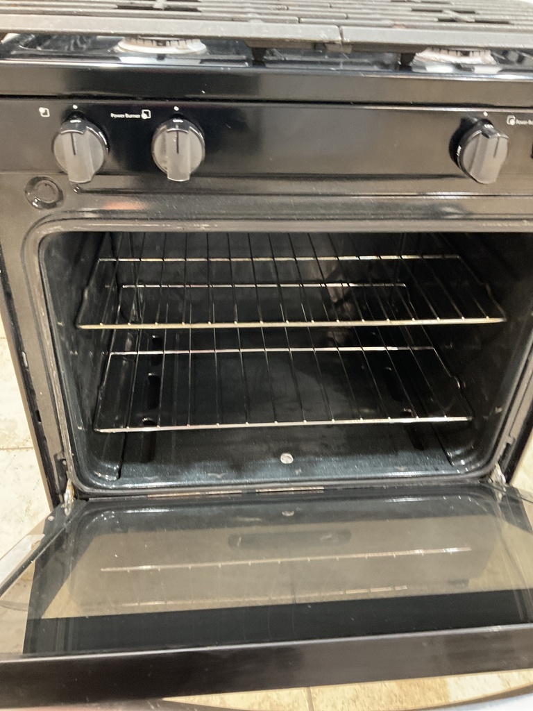 Whirlpool Used Natural Gas Stove 30inches (Stainless Steel)