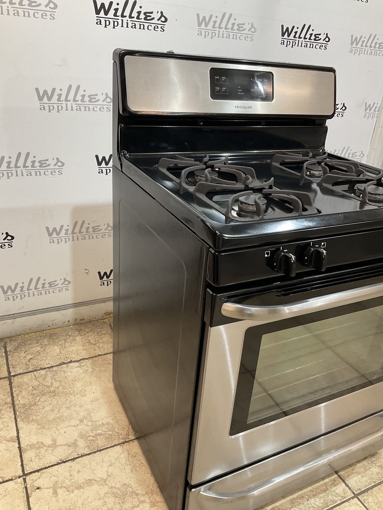 Frigidaire Used Natural Gas Stove 30inches (Stainless Steel) 