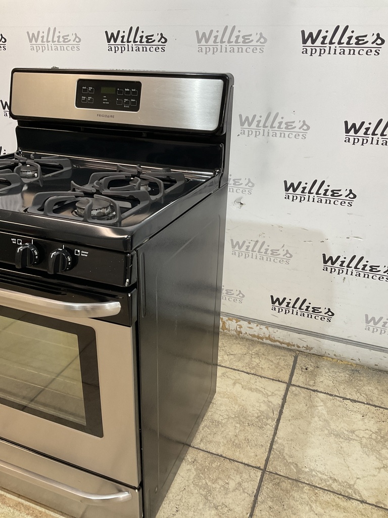 Frigidaire Used Natural Gas Stove 30inches (Stainless Steel) 