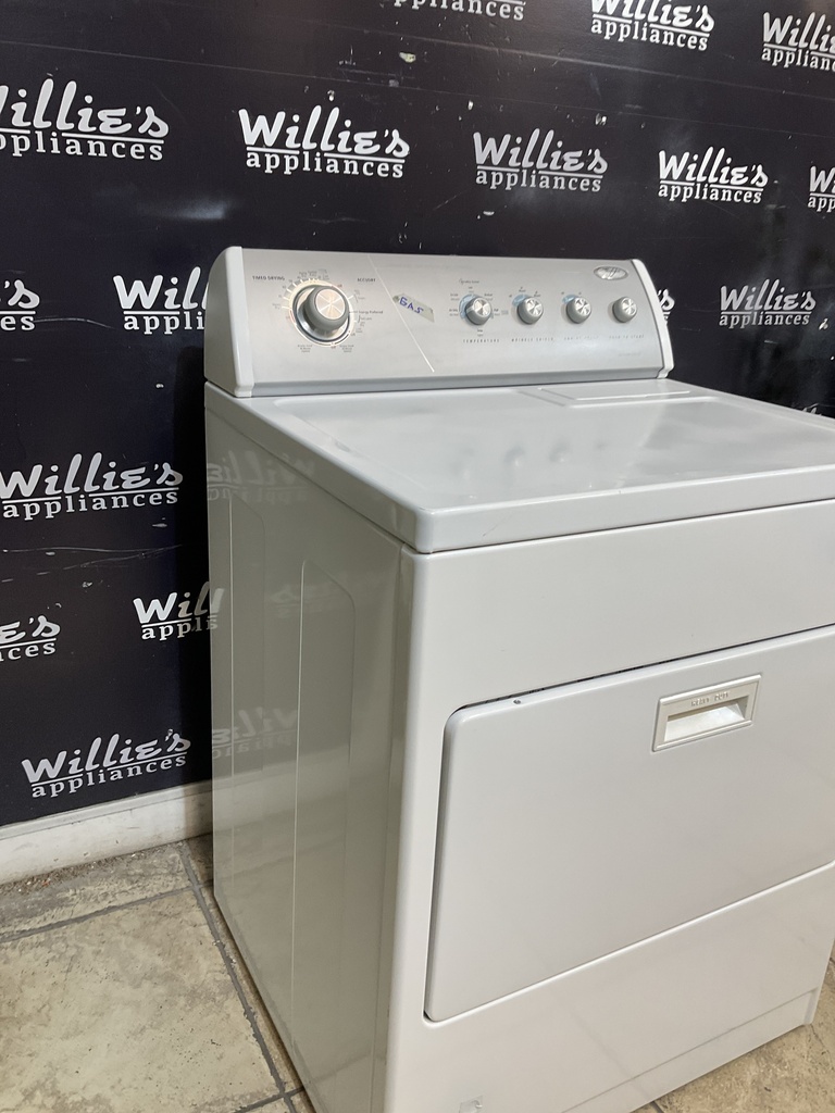 Whirlpool Used Natural Gas Dryer 29inches (White) 