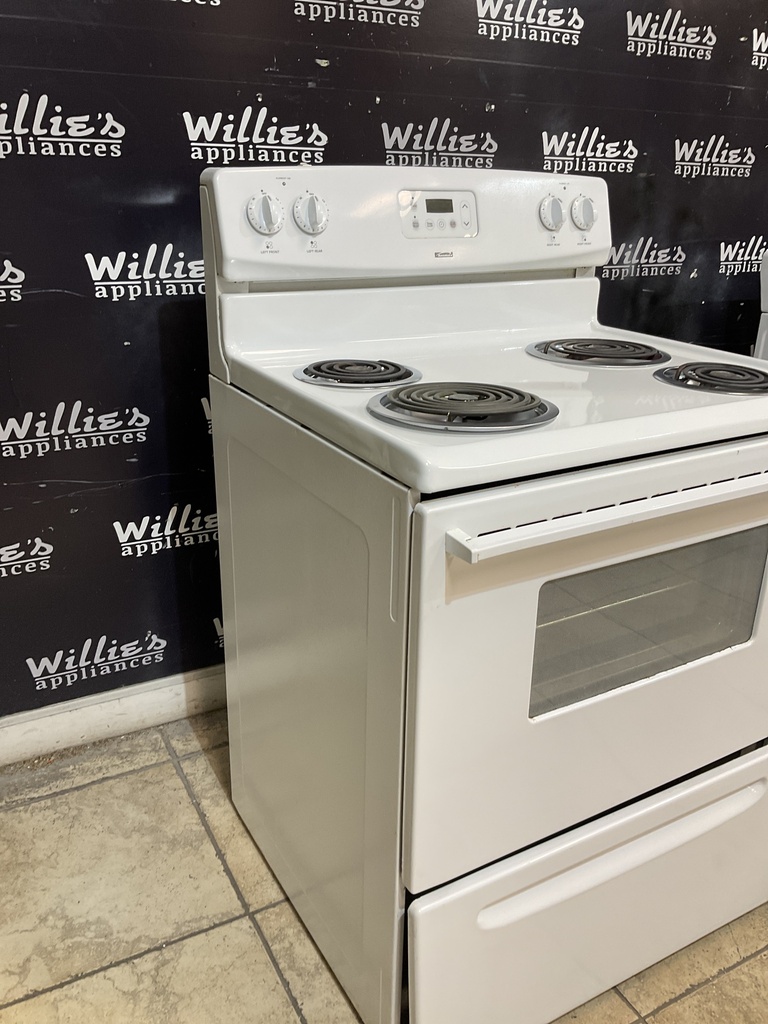 Kenmore Used Electric Stove 220volts (40/50 AMP) 30inches {3 prong} 