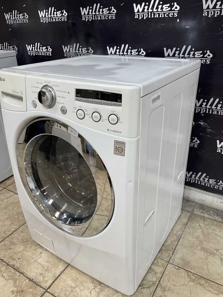 Lg Used Washer Front-load 27inches (white) 