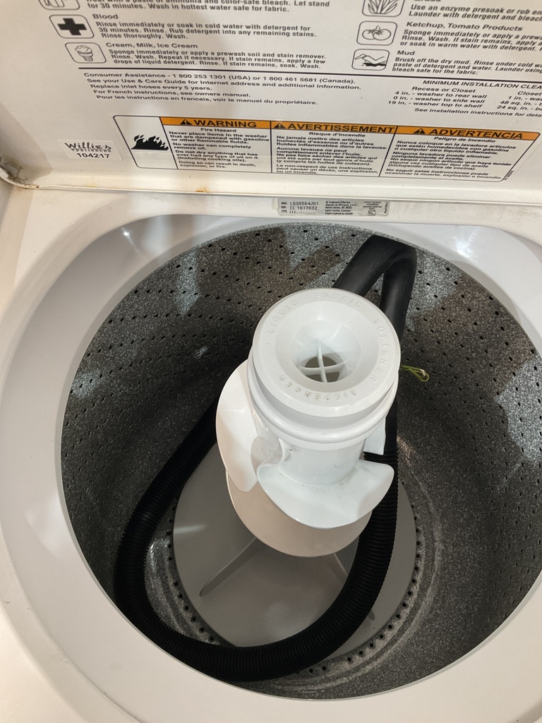 Whirlpool Used Washer Top-load 27inches (White)