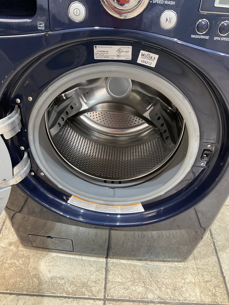 Lg Used Washer Front-load 27inches (Blue) 