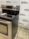 Samsung Used Electric Stove 220volts (40/50 AMP) 30inches {no cord} (Stainless steel) 