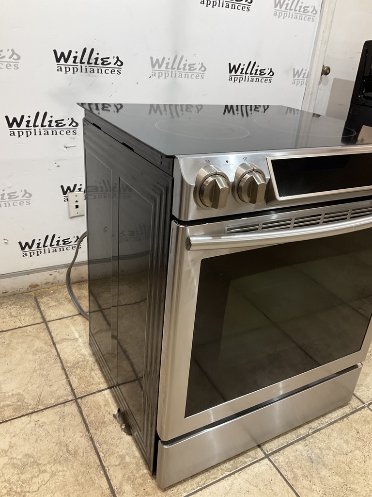 Samsung Used Electric Stove 220volts (40/50 AMP) 30inches {3 prong} (Stainless steel) 