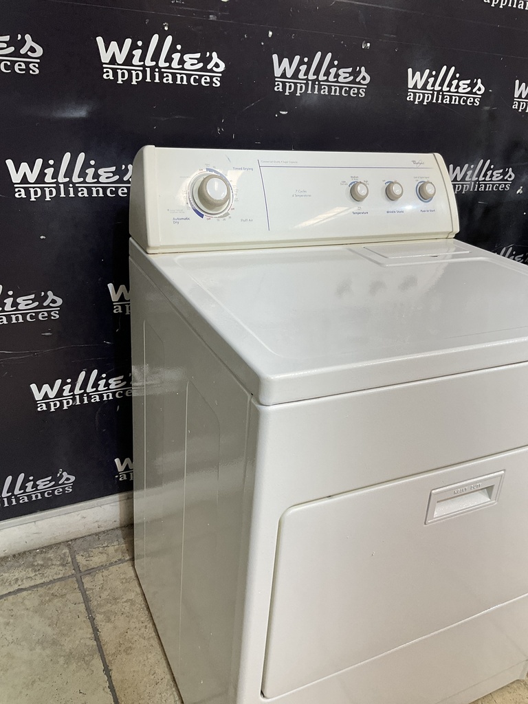 Whirlpool Used Natural Gas Dryer 29inches (White) 