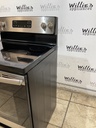 Ge Used Electric Stove 220volts (40/50 AMP) 30inches {no cord} (Stainless steel) 