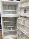 Whirlpool Used Refrigerator Top and Bottom 30x66 (White) 
