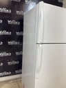 Whirlpool Used Refrigerator Top and Bottom 30x66 (White) 