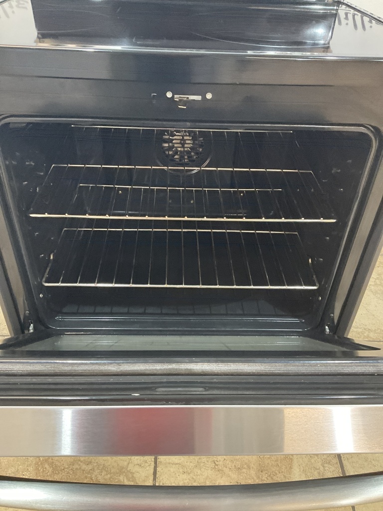 Ge Used Electric Stove 220volts (40/59 AMP) 30inches {3 prong} (Stainless steel) 