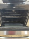Ge Used Electric Stove 220volts (40/59 AMP) 30inches {3 prong} (Stainless steel) 