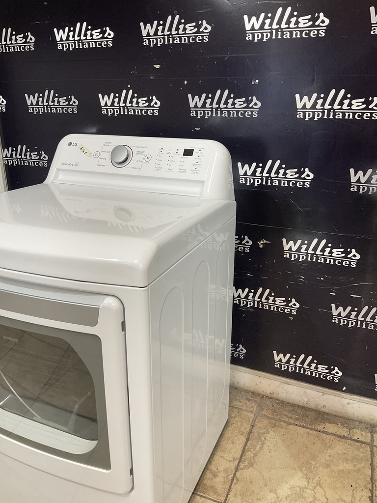 Lg Used Natural Gas Dryer 27inches (white)