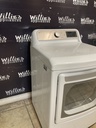 Lg Used Electric Dryer 220volts (30 AMP) 27inches {3 prong} (white) 