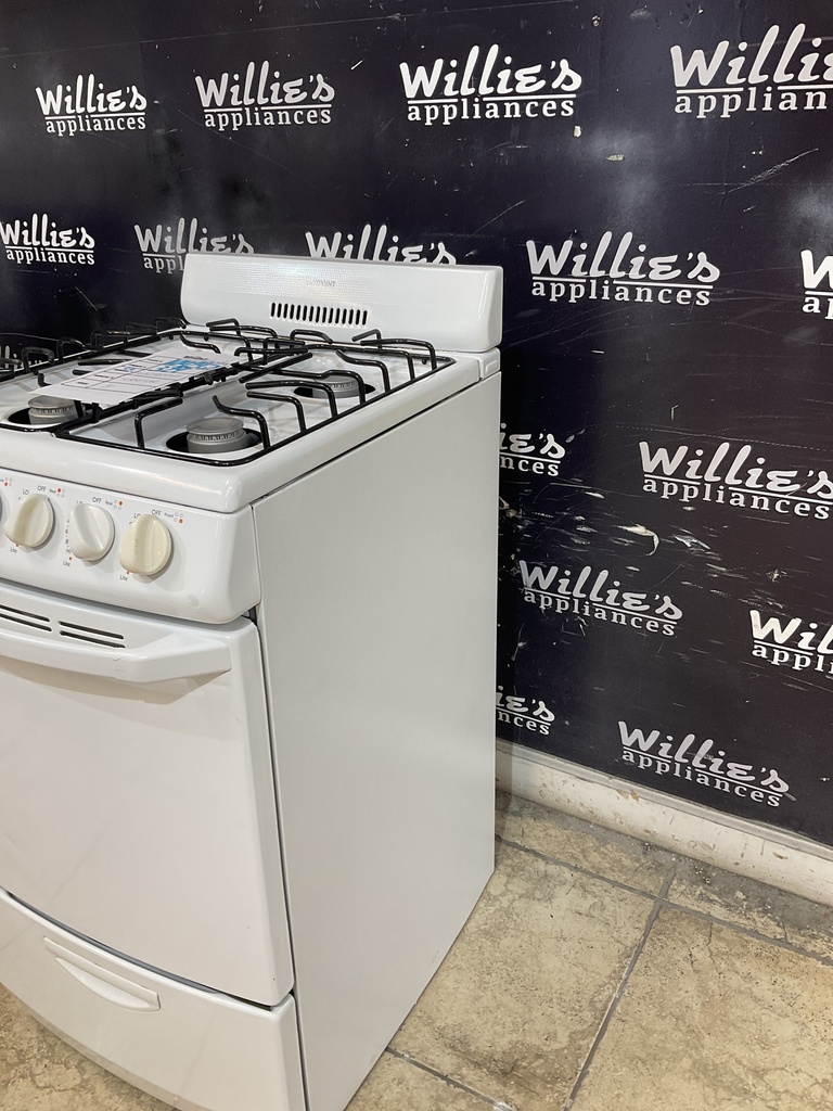 Hotpoint Used Natural Gas Stove 20inches (white)