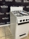 Hotpoint Used Natural Gas Stove 20inches (White) 