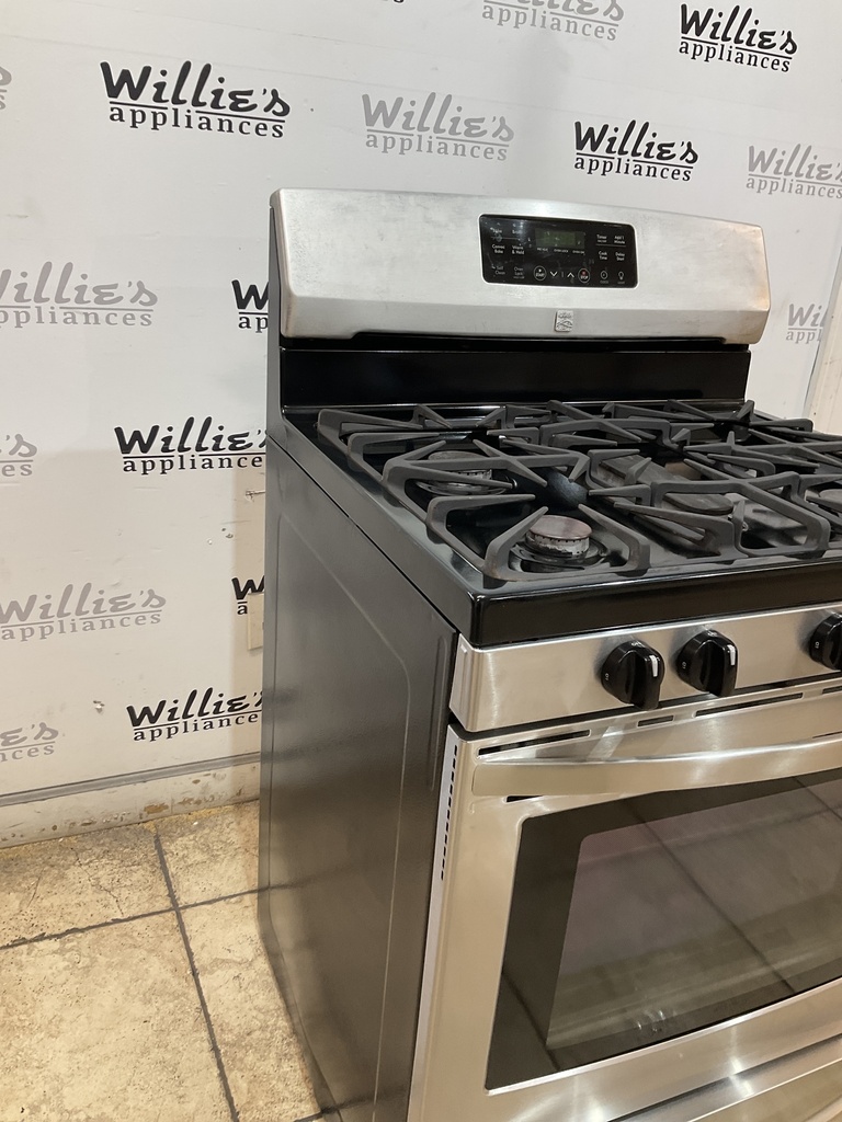 Kenmore Used Natural Gas Stove 30inches (stainless steel)