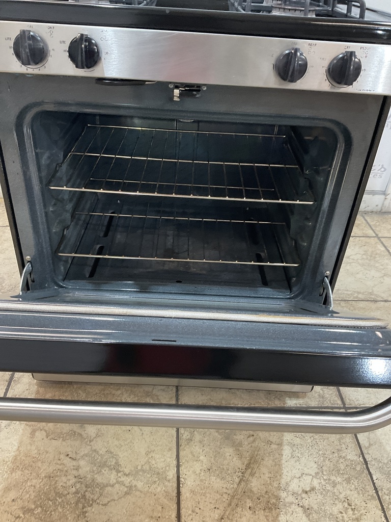 Ge Used Natural Gas Stove 30inches (stainless steel) 